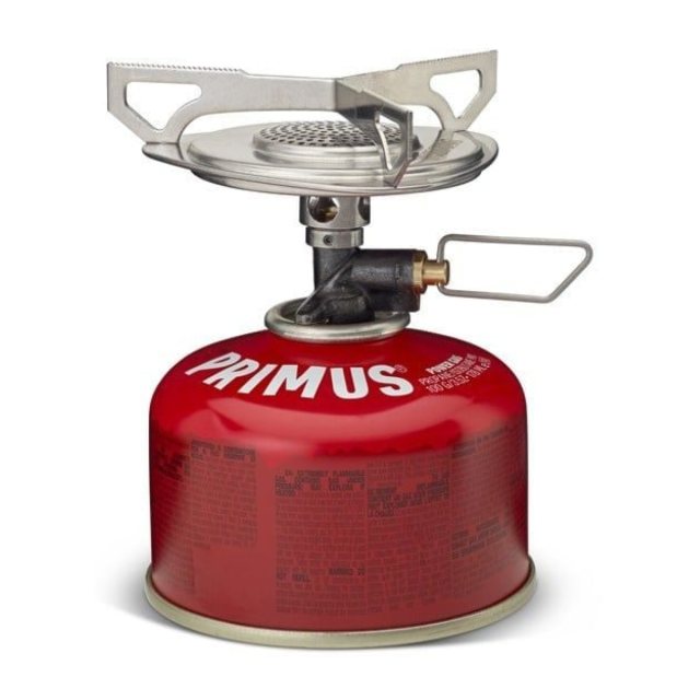 Primus Essential Trail Stove, verklig produktbild; bränsle och gasbehållare ingår inte