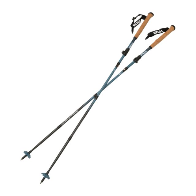 Silva Trekking Poles Carbon Z Adjustable, 115 till 135 cm, verklig produktbild